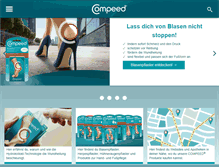 Tablet Screenshot of compeed.de