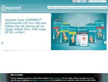 Tablet Screenshot of compeed.se