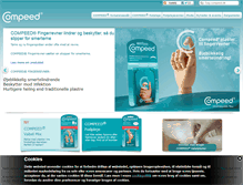 Tablet Screenshot of compeed.dk